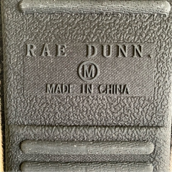 Rae Dunn Slippers Good Night Size Medium 8-9 - Picture 4 of 4